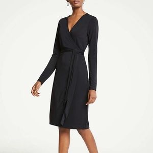 Banana Republic Wrap Black dress
